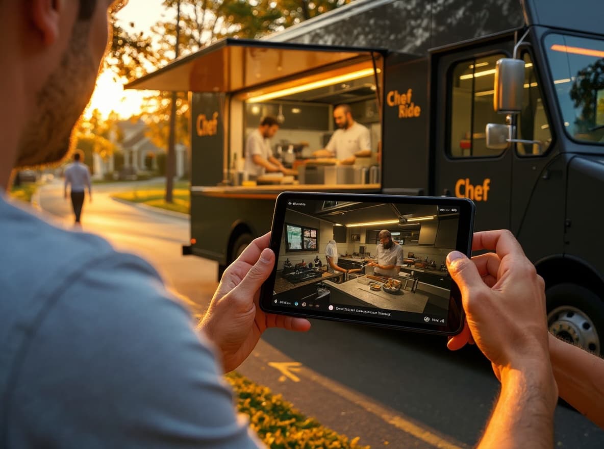 Live kitchen streaming