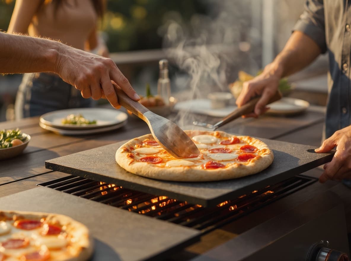 Stone-Fire Pizza Deck