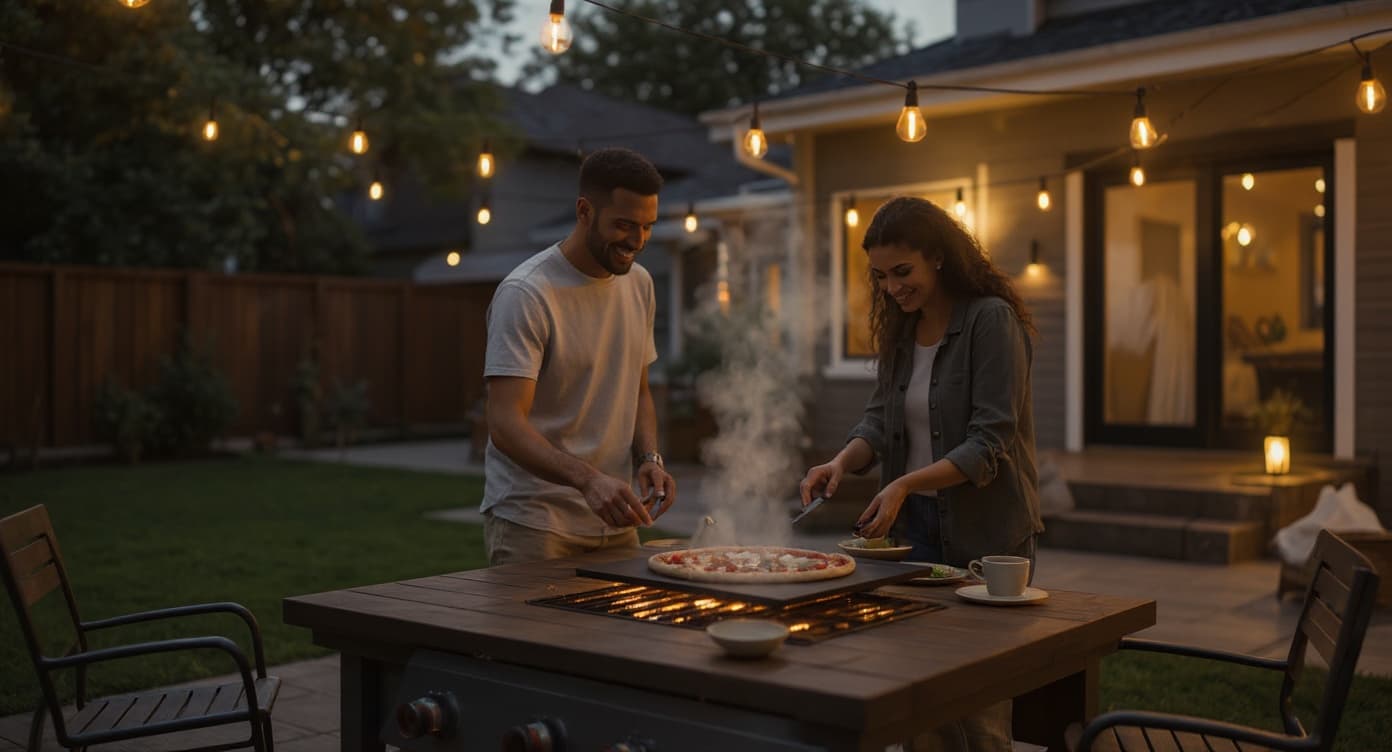 FlameCore Pro in use